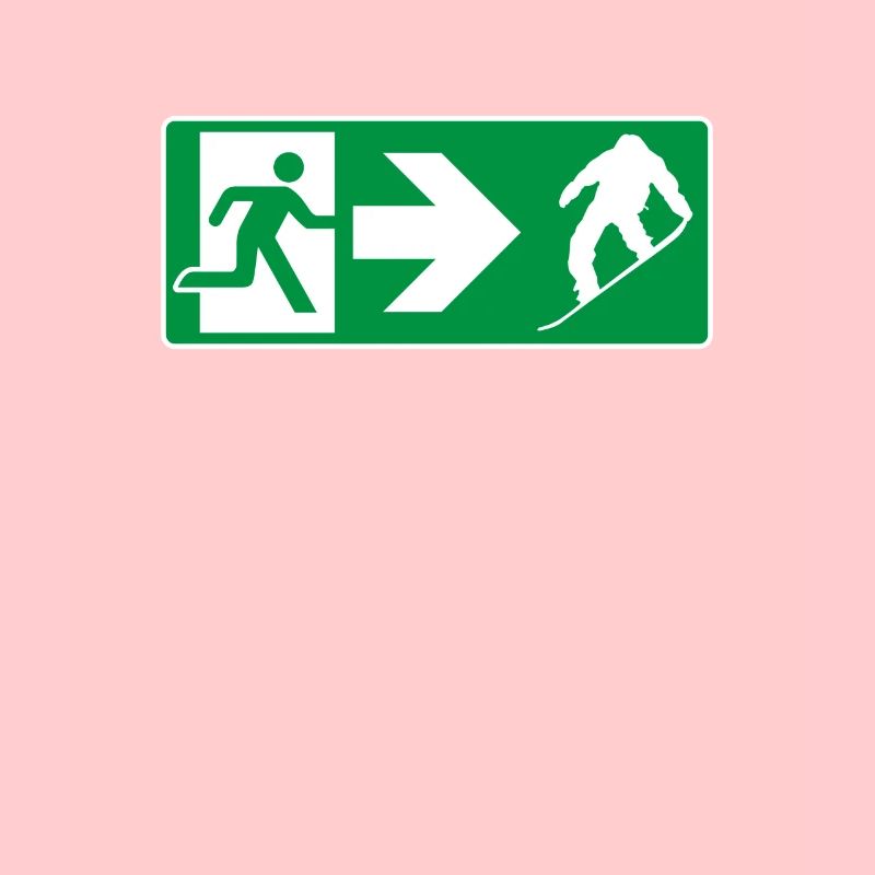 Emergency Exit Snowboard Snowboarder