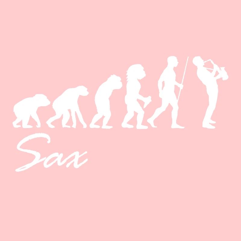 Saxophone Evolution Evolution Stone age musician