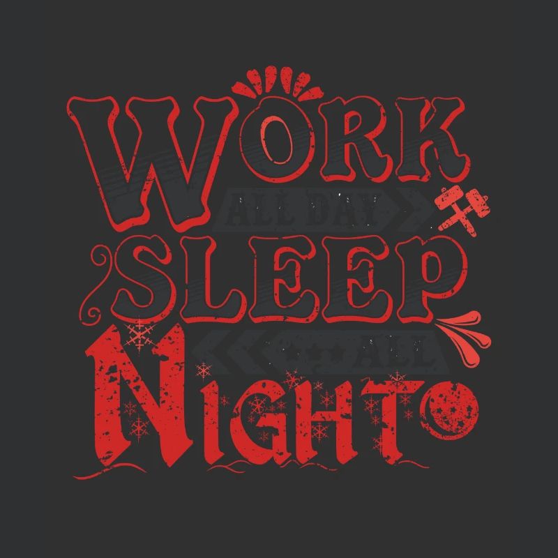 Sommeil de travail difficile détendu