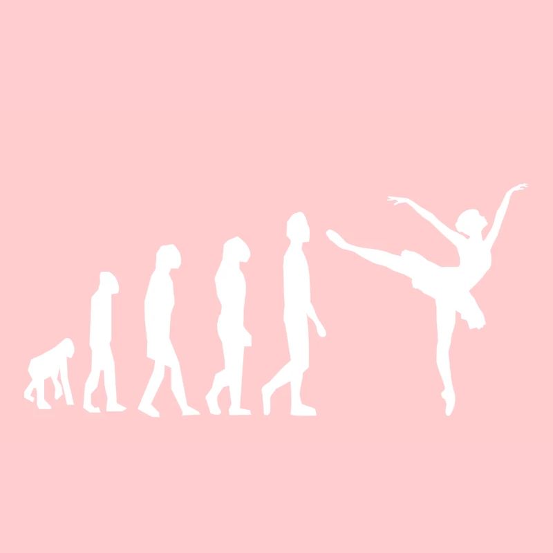 Ballet Ballerina Evolution Danse Danse