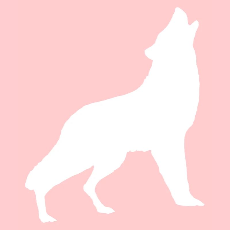 Heulender Wolf