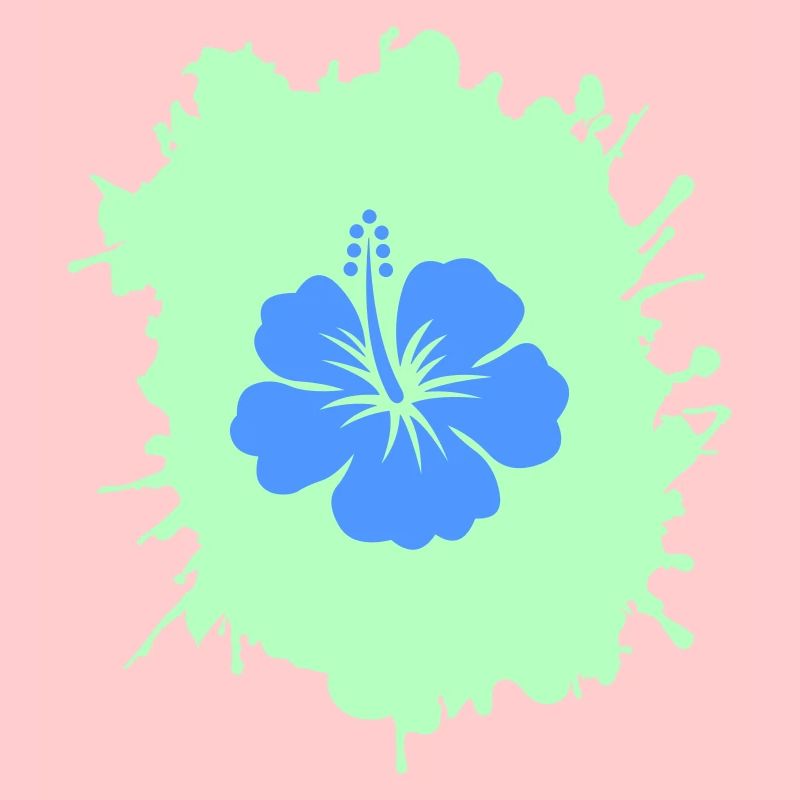 hibiskus klecks