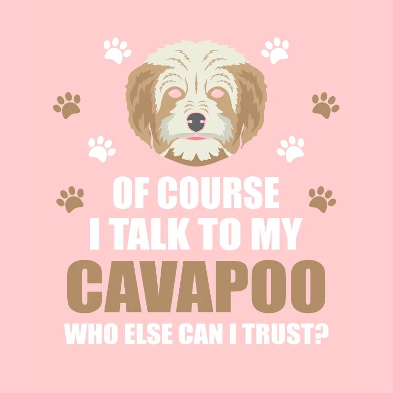 Idée de cadeau de chemise de race de chien Cavapoo