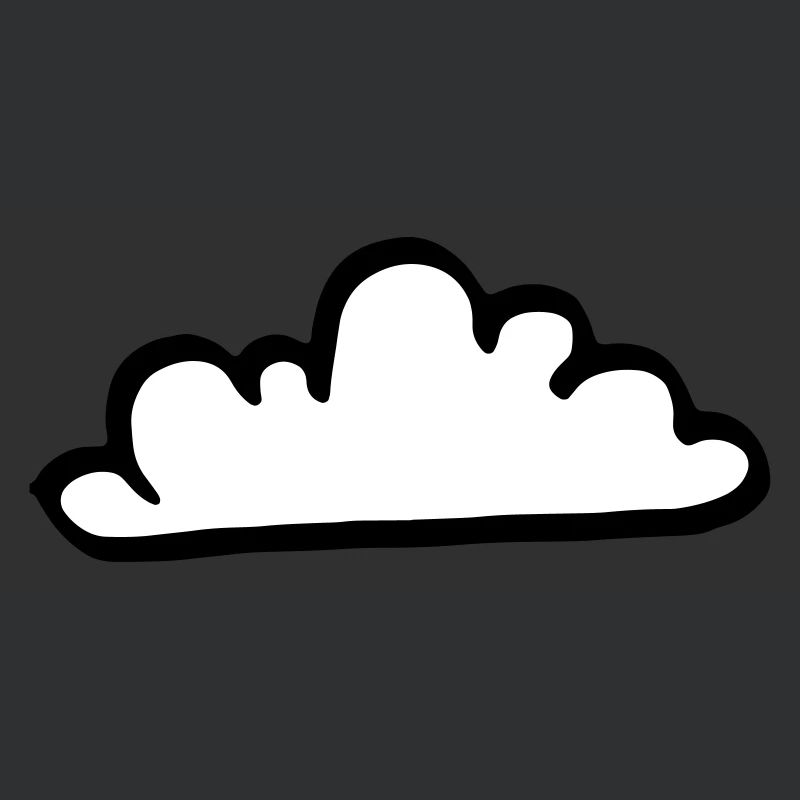 Cloud at the sky - vector