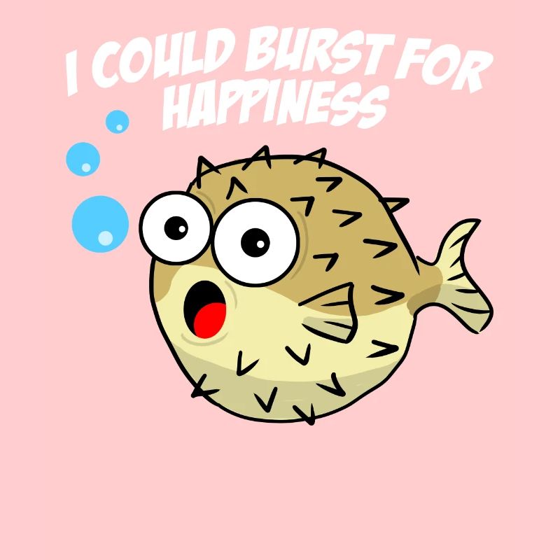 Happy Puffer Fish