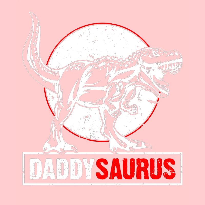Daddy Saurus T-Rex Dinosaur Men Father's Day