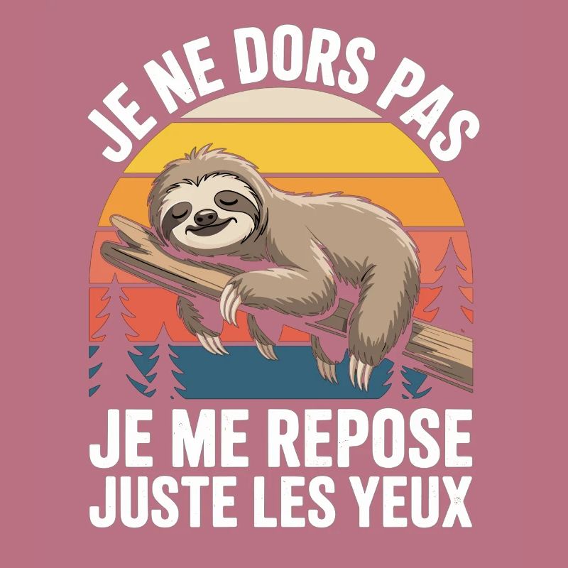 Je Ne Dors Pas Je Me Repose Juste Les Yeux