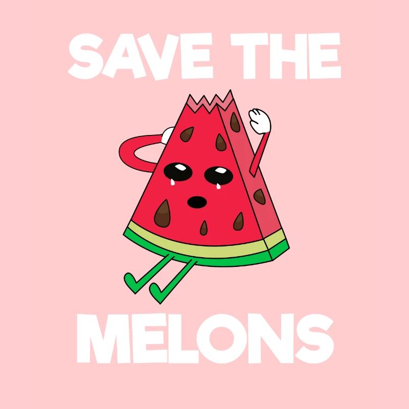 Melon Pastèque Save the planet earth Melons