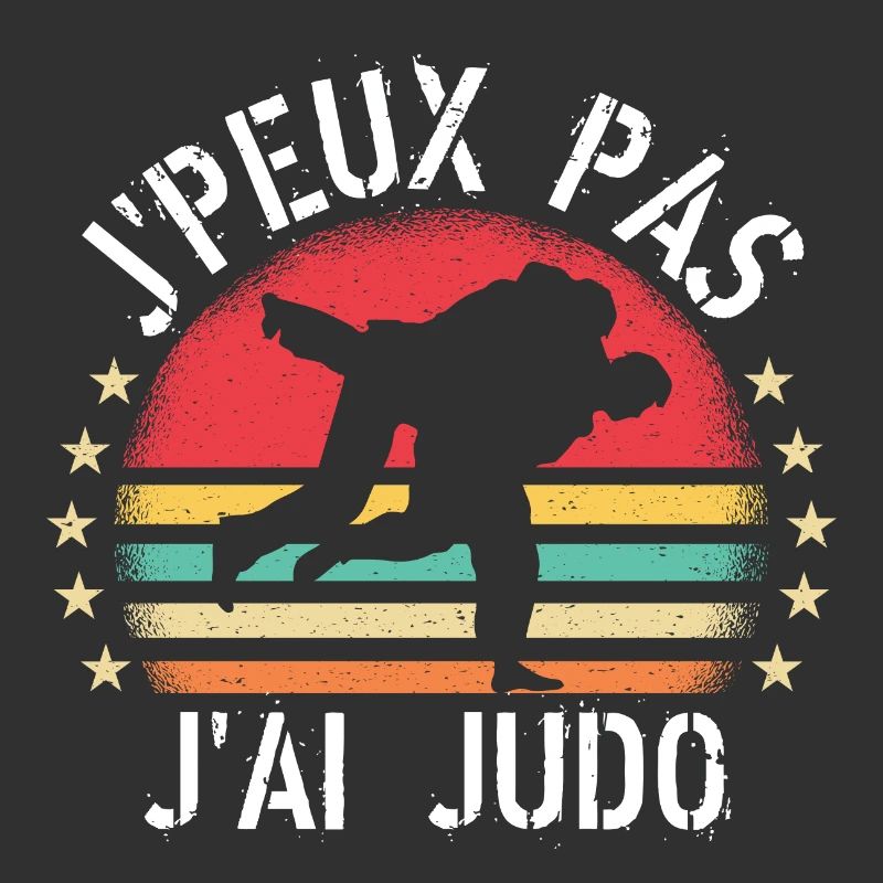 J Peux Pas J Ai Judo cadeau vintage
