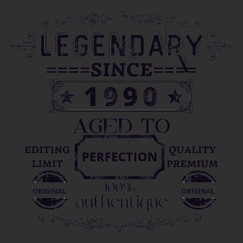 Aged to perfection 1990 vintage