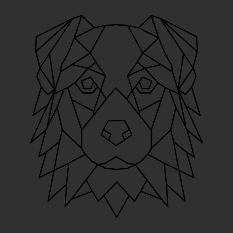 Geometrischer Australian Shepherd