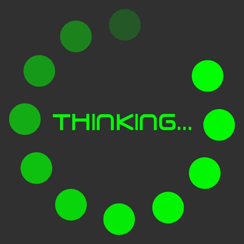 Thinking Charging Indicator Loading Bar
