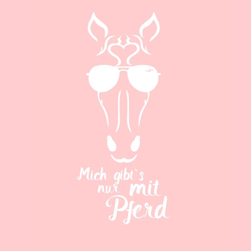 Pferde Tshirt Nur mit Pferd