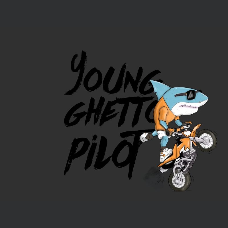 Junger Ghetto-Pilot