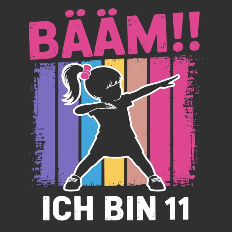 Bääm Ich bin 11 Dabbing Mädchen 11. Geburtstag