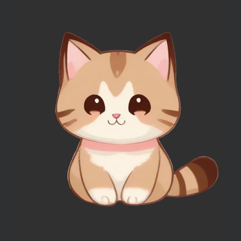 dessin chat, chat mignon, bébé chat