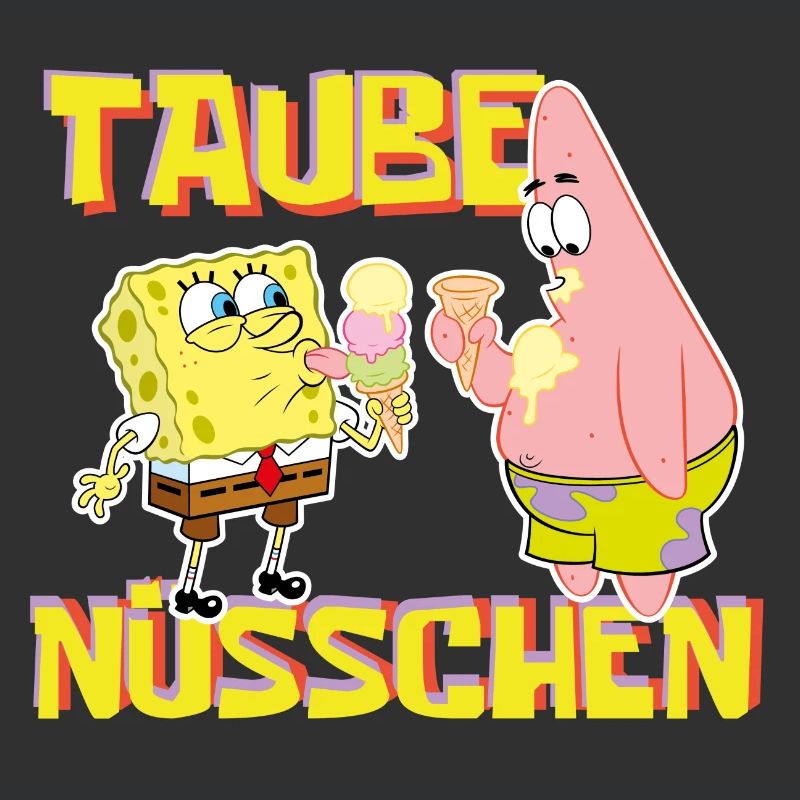 SpongeBob Schwammkopf Taube Nüsschen Patrick Eis