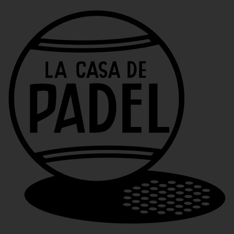 La casa de padel. Schwarze Version