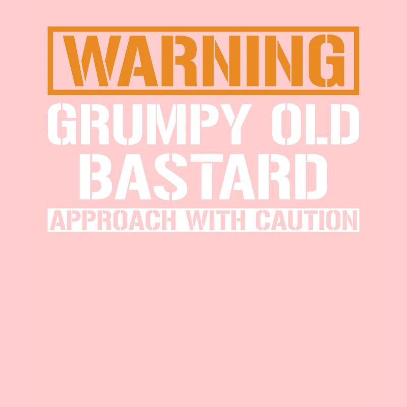 Avertissement Grumpy Old Bastard T-Shirt