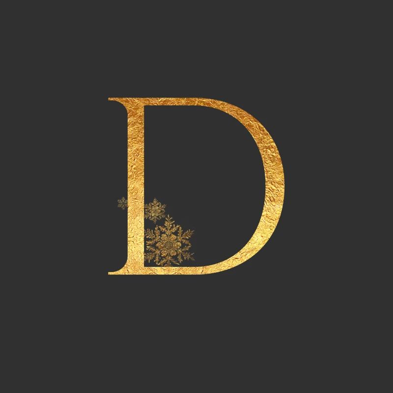Lettre initiale D