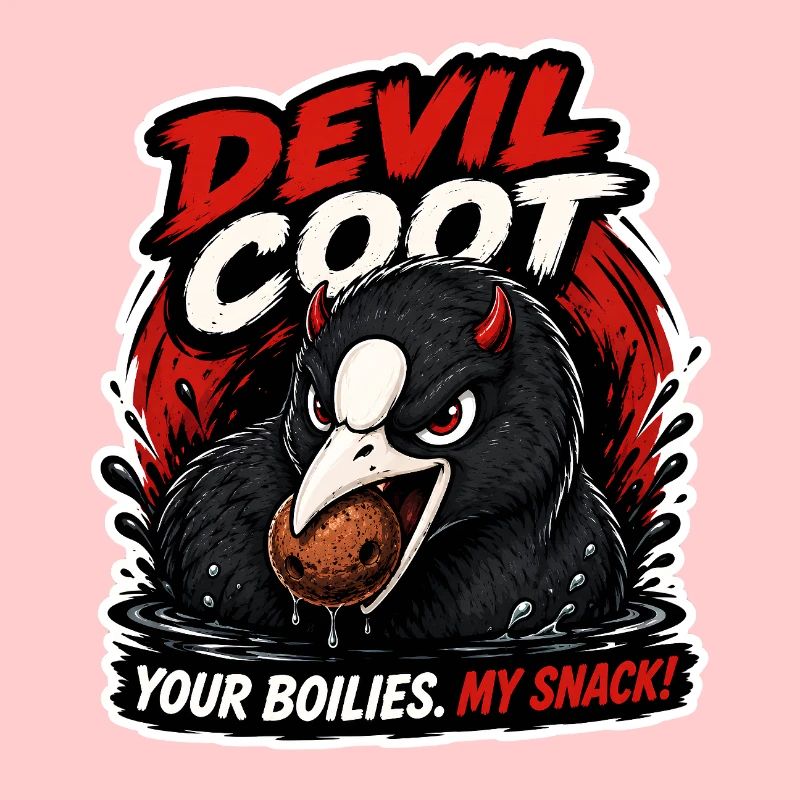 Conception drôle de pêche à la carpe Devil Coud