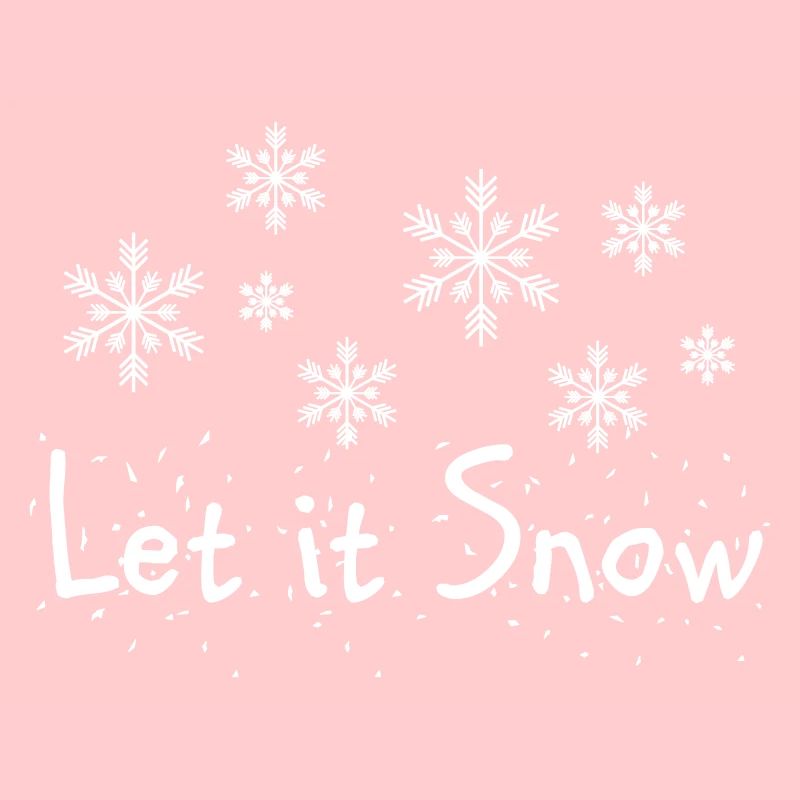 Snowflakes let it snow
