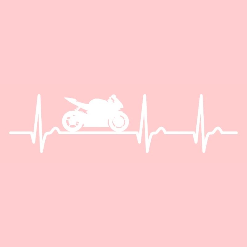 Courbe ECG - courbe cardiaque - moto - machine de course
