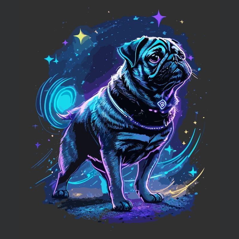 Mops Mitternachtszauber