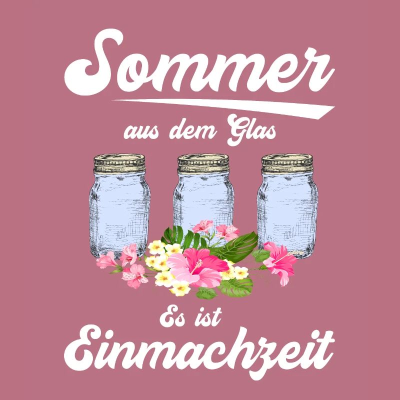 Gemüse und Obst im Einmachglas Einmachen Saison