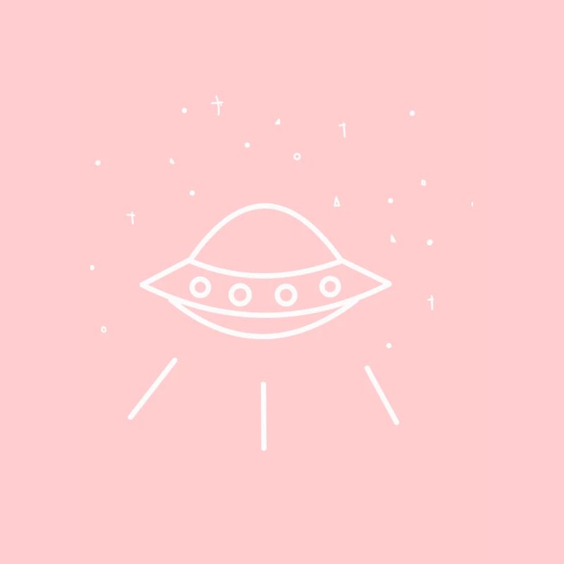 UFO night sky
