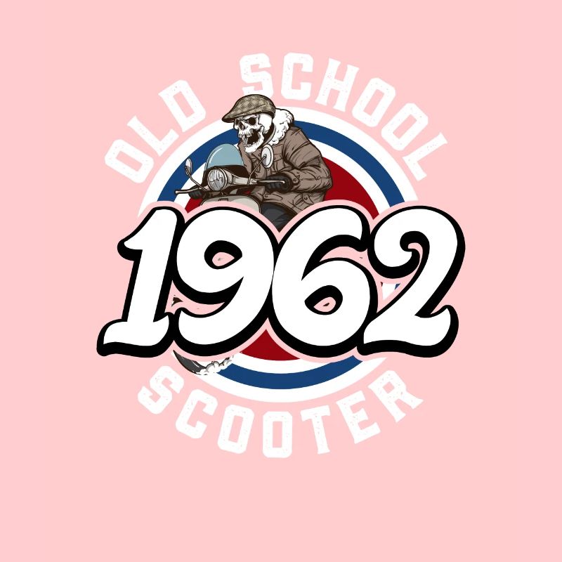 60. Geburtstag Roller Motorroller Rollerfahrer