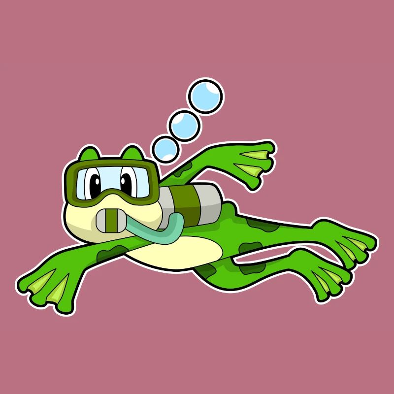 Frog Diver Oxygen Cylinder