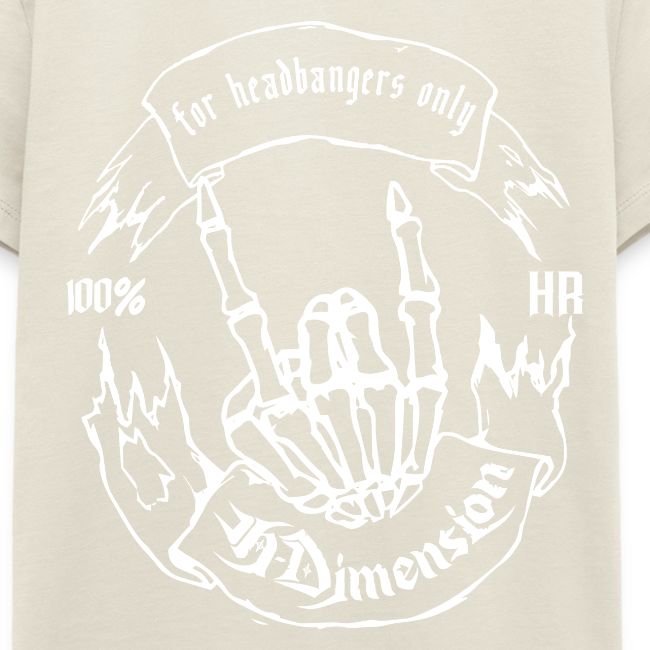 Patch Hand H Dimension weiß
