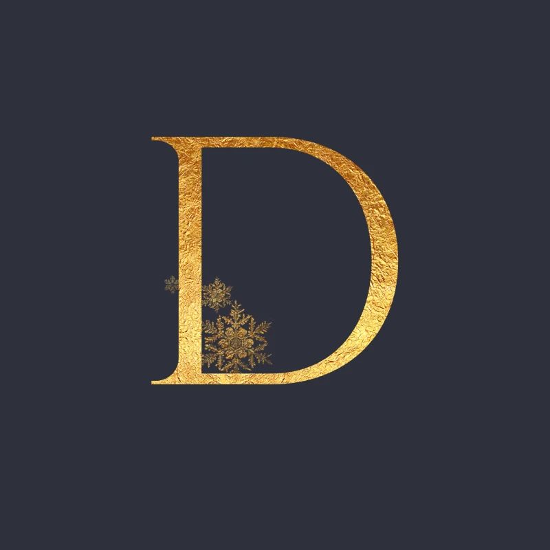 Lettre initiale D