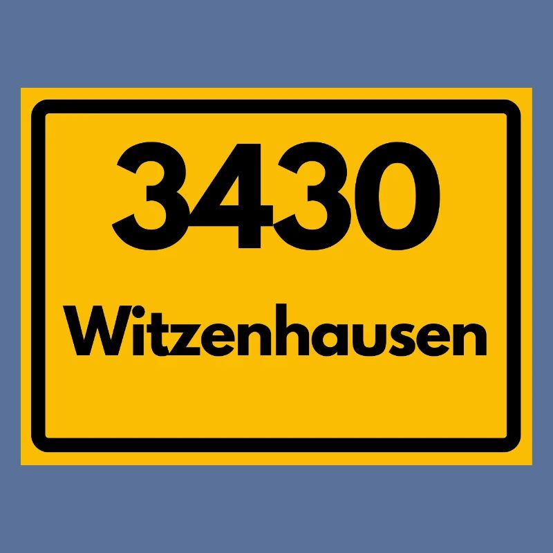 OLD POSTCODE ZIP CODE RETRO 3430 WITZENHAUSEN