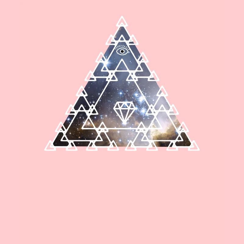 Illuminati Pyramide oeil univers Alien Nerd pc