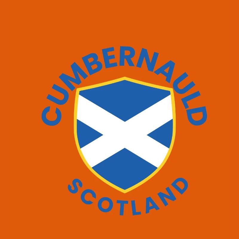 Cumbernauld Schottland-Schild