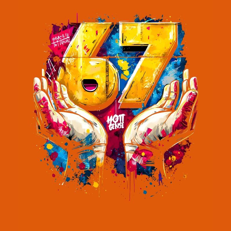 6 7 Mème du graffiti