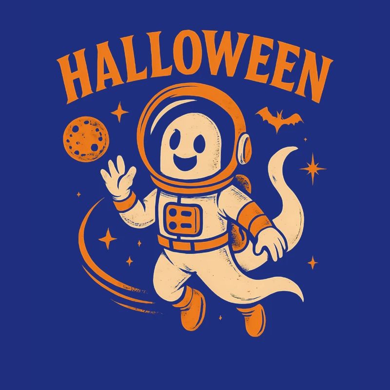 Halloween Spaceman Ghost