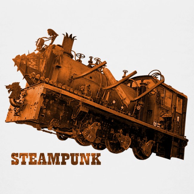 Steampunk Lokomotive Neuseeland