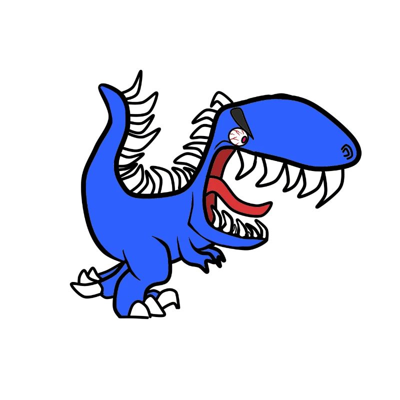 Dinosaurier Comicstyle