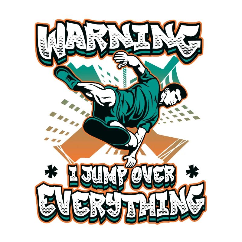 Warning: I jump over everything.