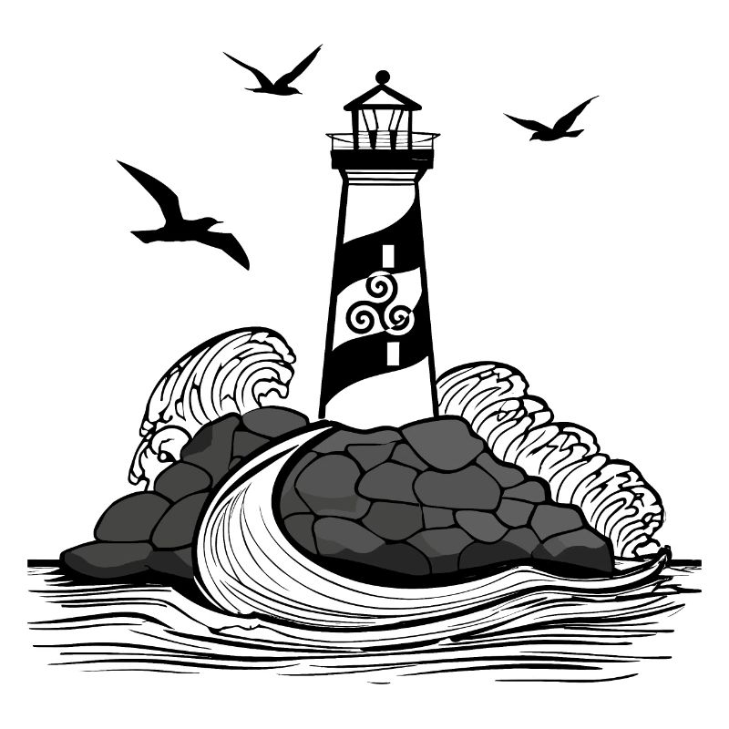 Bretonischer Leuchtturm #3