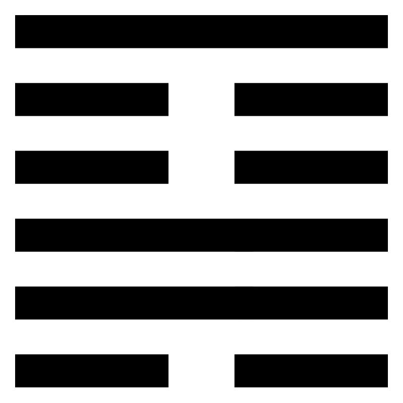 18 Gu - The Work on the Corrupted (Hexagram)