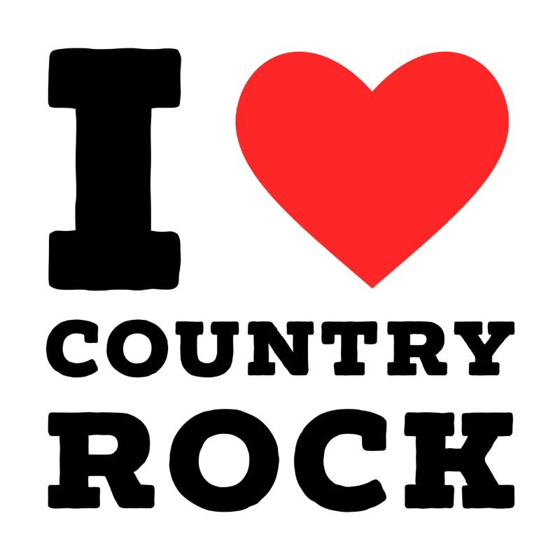 I love country rock