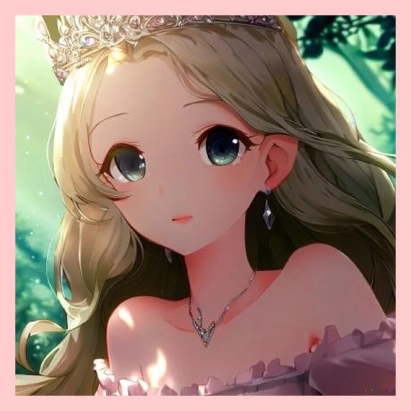 Princess in garden heaven