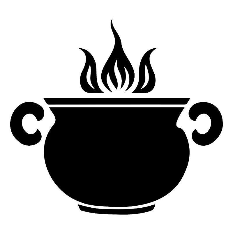 Kessel Magisch Hexe Halloween