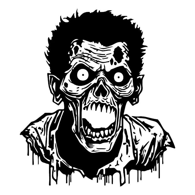 Zombie Untoter Halloween Horror