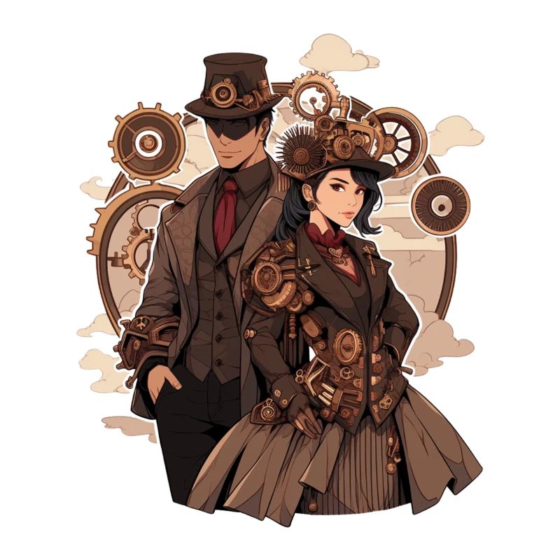Steampunk Couple