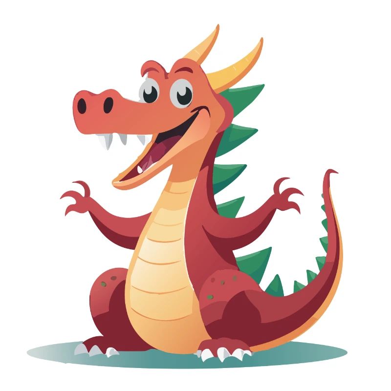 Happy dragon to cuddle